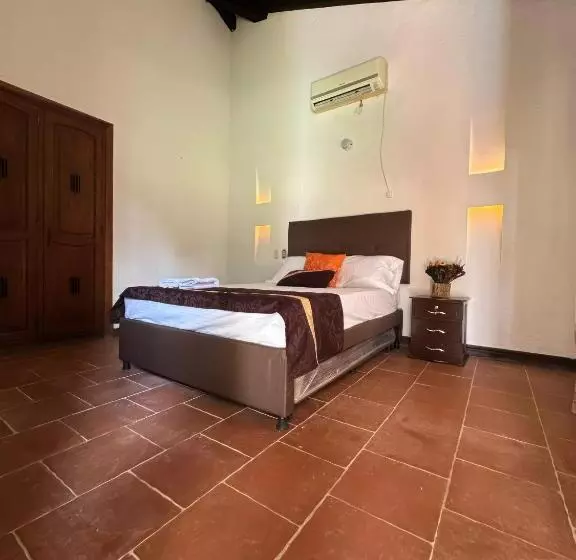 ホテル Hacienda Con Piscina Privada/aire Acondicionado/jacuzzi