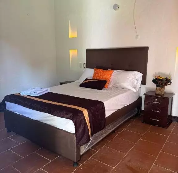 ホテル Hacienda Con Piscina Privada/aire Acondicionado/jacuzzi