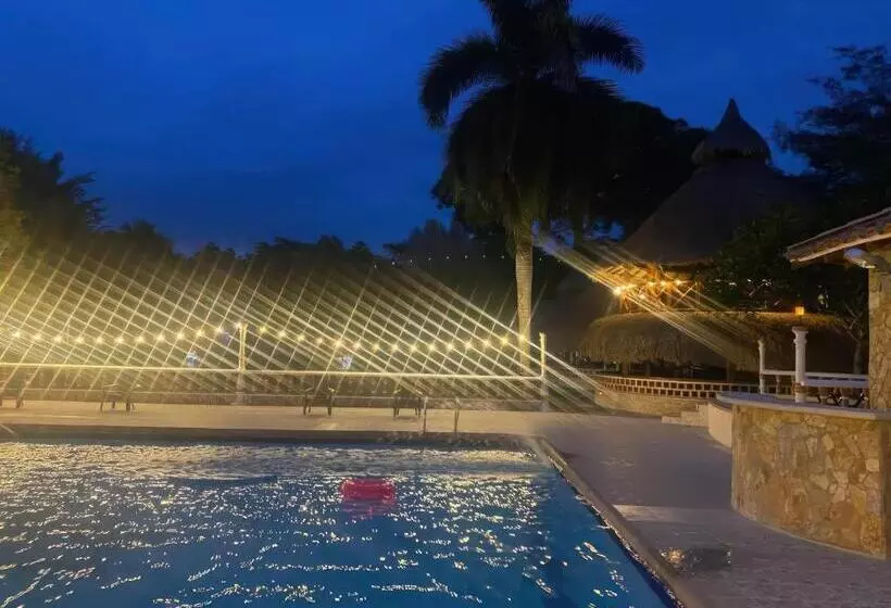 ホテル Hacienda Con Piscina Privada/aire Acondicionado/jacuzzi