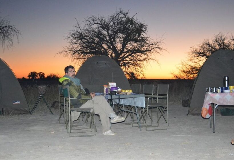 هتل Third Bridge Mobile Camp