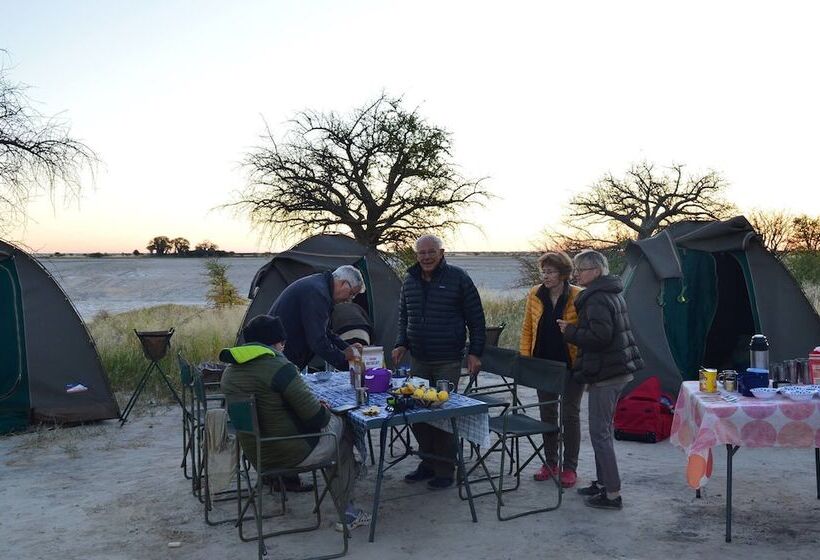 هتل Third Bridge Mobile Camp