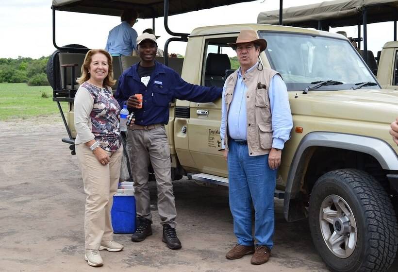 هتل Third Bridge Mobile Camp