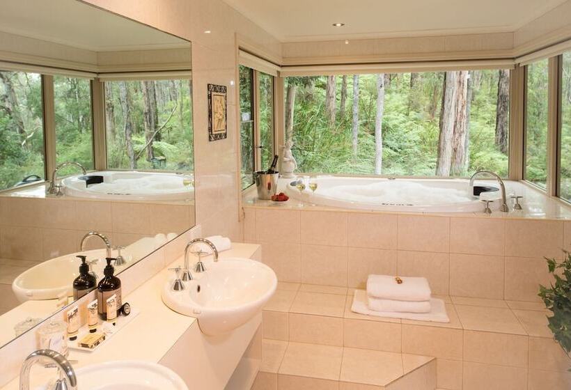 ベッドアンドブレックファースト Myers Creek Cascades Luxury Cottages