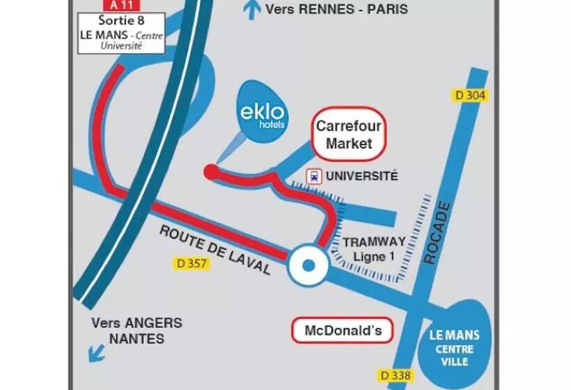 Eklo Hotels Le Mans