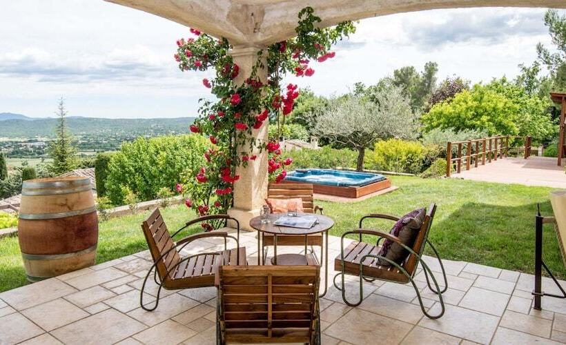 Bed and Breakfast Les Chambres Du Restaurant Le Castellaras Teritoria