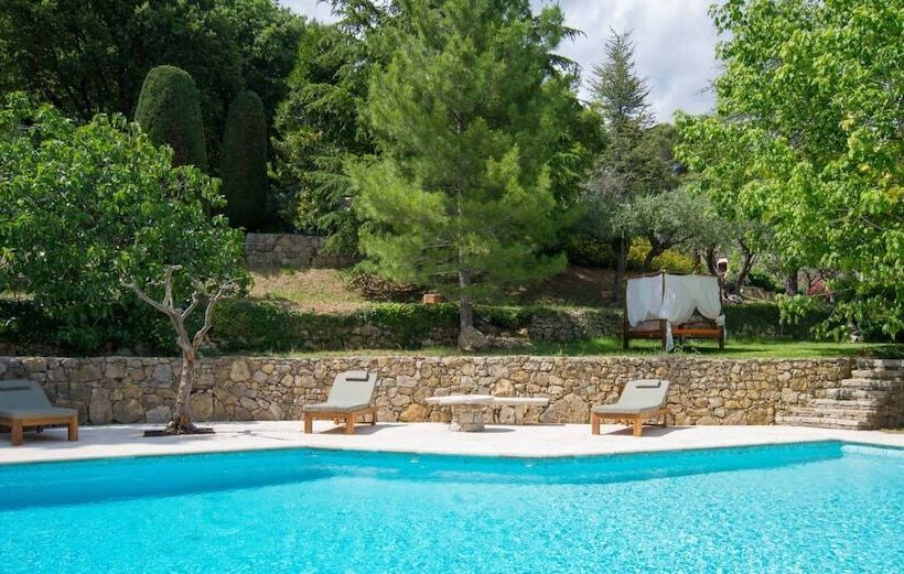 Bed and Breakfast Les Chambres Du Restaurant Le Castellaras Teritoria