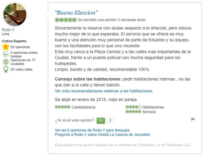 Hostel Casona de Jerusalen