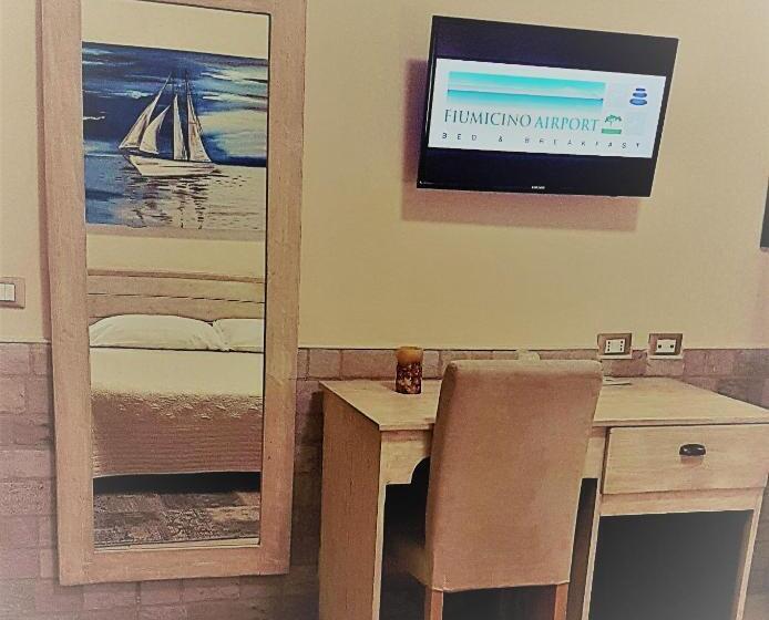 בית מלון כפרי Fiumicino Airport B&b Deluxe