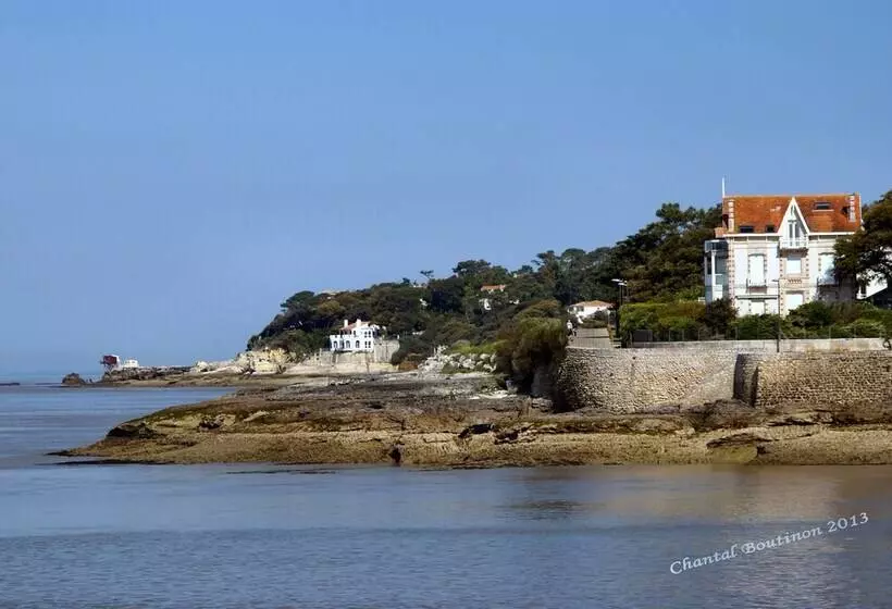 ベッドアンドブレックファースト Chambre D Hotes Les Volets Bleus Villa L Olivier Côté Mer