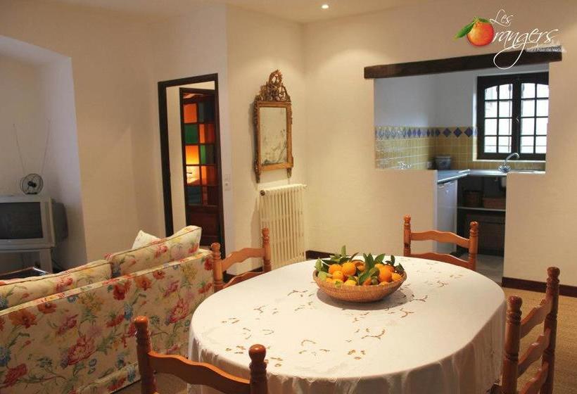 تختخواب و صبحانه Les Orangers