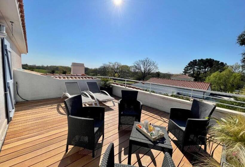 تختخواب و صبحانه Une Escale à Pornic Chambres D'hôtes 4 épis