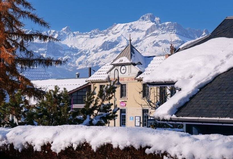 فندق Chalet Hôtel Des 2 Gares