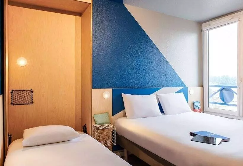Hotelli Hôtel Ibis Budget Nantes Ouest Atlantis Couëron