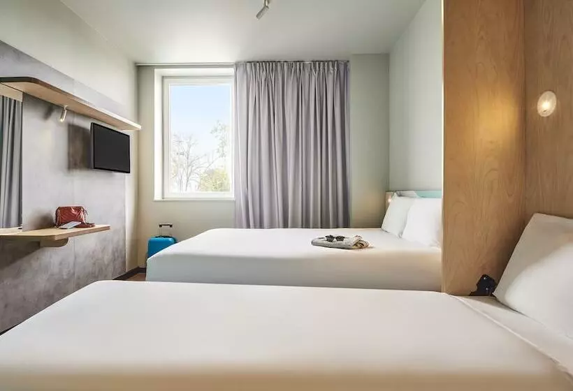 Hotelli Hôtel Ibis Budget Nantes Ouest Atlantis Couëron