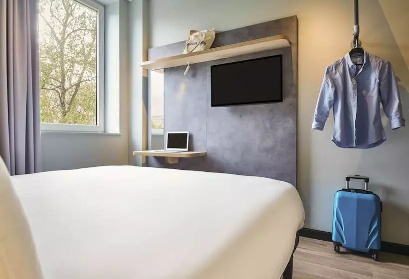 Hotelli Hôtel Ibis Budget Nantes Ouest Atlantis Couëron