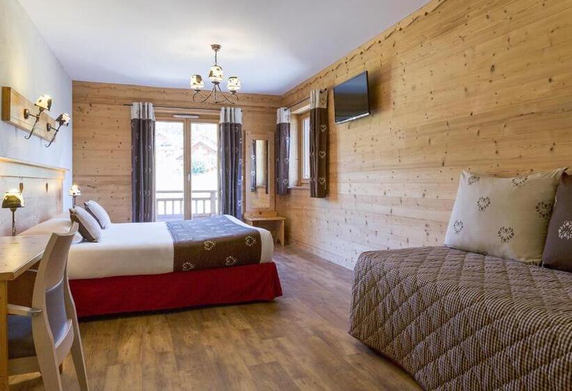 Отель Chalet Hôtel Le Beausoleil, The Originals Relais