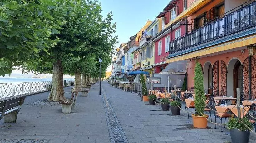 Hotelli Strand Cafe Meersburg
