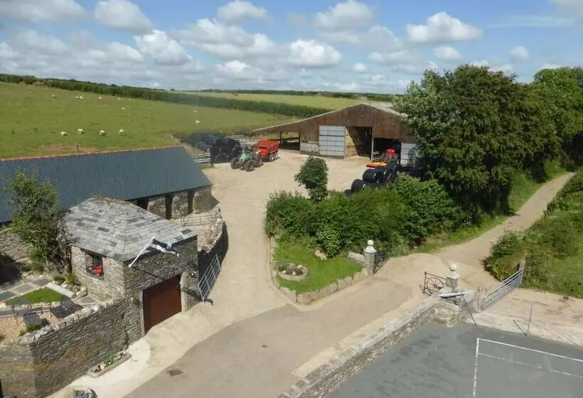 Aamiaismajoitus (B&B) Tregondale Manor Farm