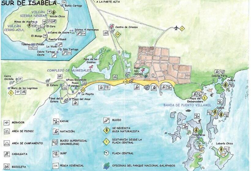 ベッドアンドブレックファースト Coral Blanco With High Speed Internet Starlink And Galapagos Tour Operator