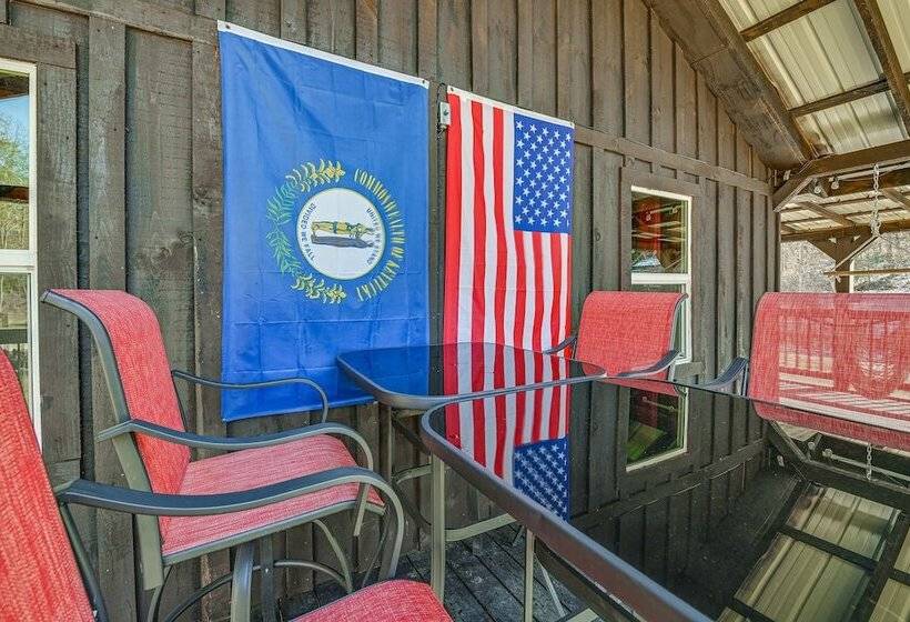 Private Hot Tub: Dog Friendly Red River Gorge Home