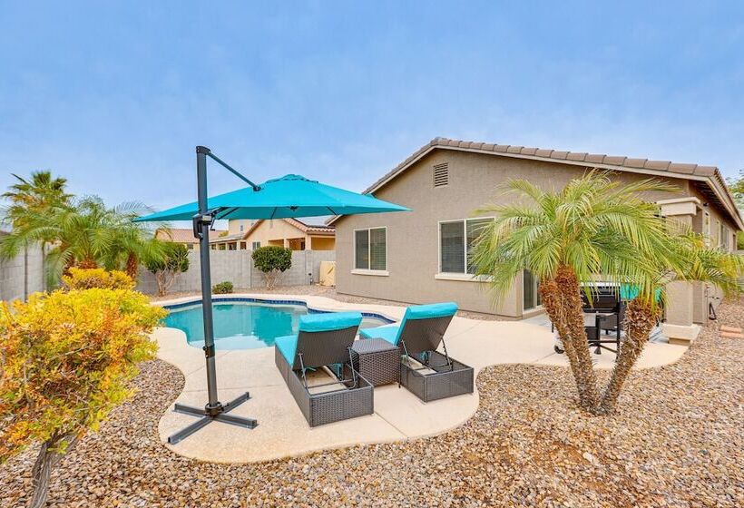 Chic Waddell Home W/ Private Pool & Game Room!