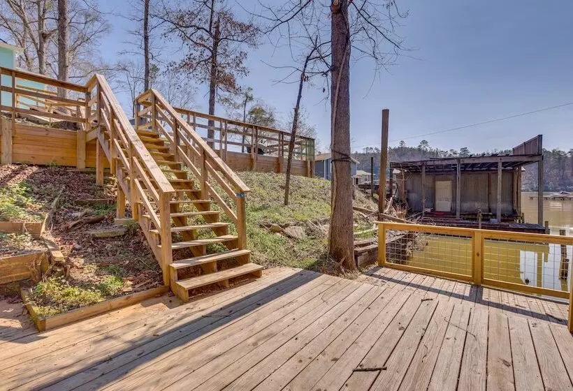 Waterfront Shelby Home W/ Fireplace & Scenic Decks