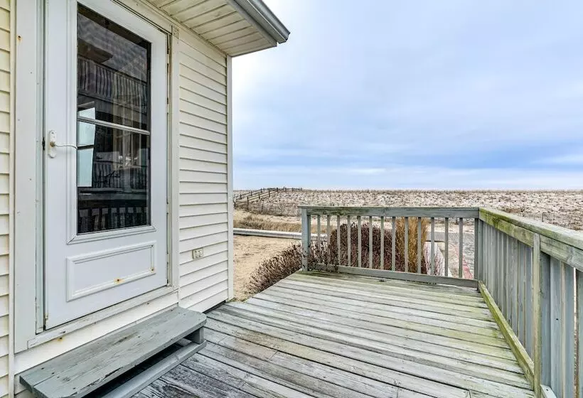 Beachfront Lavallette Home   2 Mi To Casino Pier!