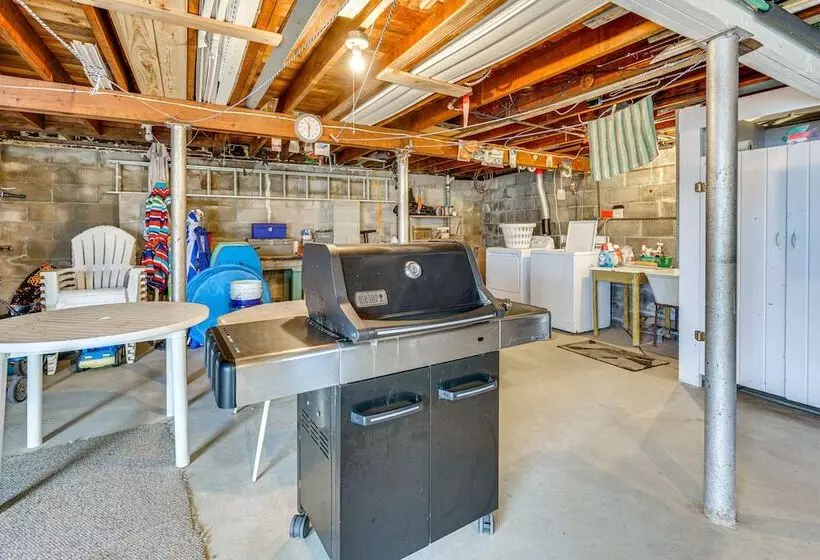 Beachfront Lavallette Home   2 Mi To Casino Pier!