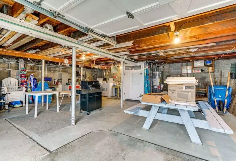 Beachfront Lavallette Home   2 Mi To Casino Pier!