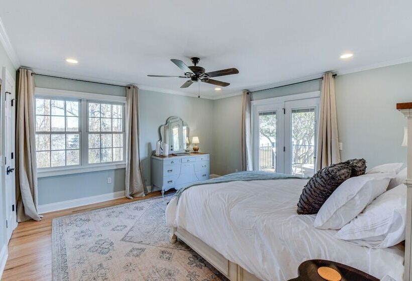 Lake Hartwell Home W/ Dock + Fire Pits!