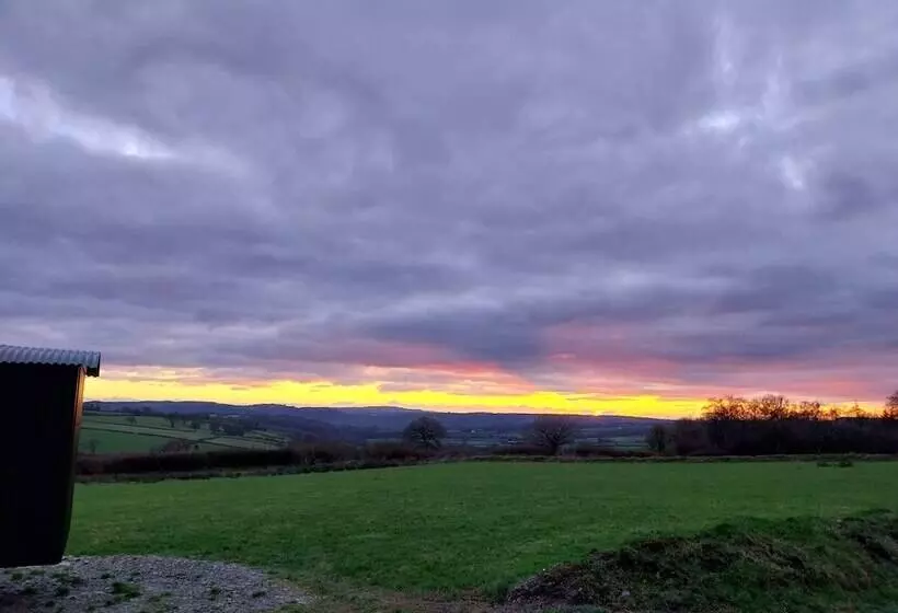 Cosy Shepherds Hut In Carmarthen