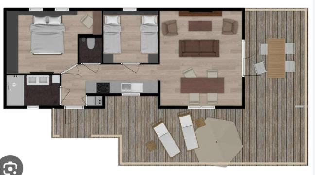 Bed and Breakfast Ecolodges De Dreef Guesthouse