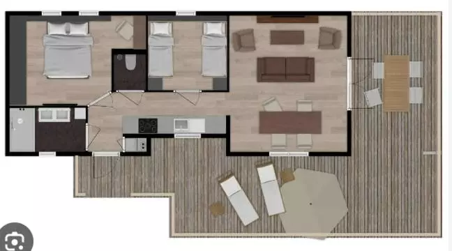 تختخواب و صبحانه Ecolodges De Dreef Guesthouse