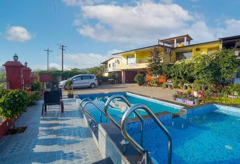 ホテル A Cozy Private Room With Bathtub And Balcony With Common Pool