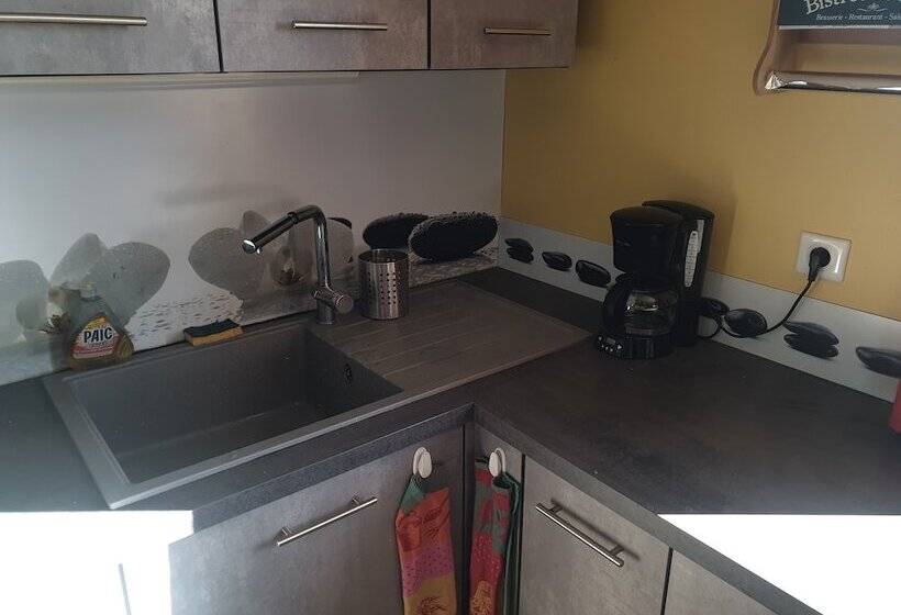 펜션 Chambre Avec Cuisine équipée Sur Demande