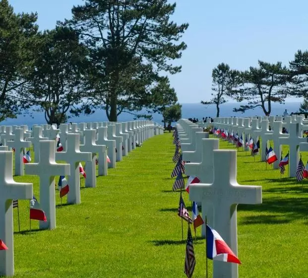 ベッドアンドブレックファースト Omaha Beach Vue Les Braves