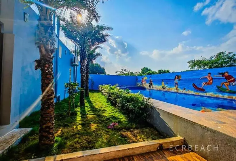 ホテル Hangout Resort Muttukadu By Phr