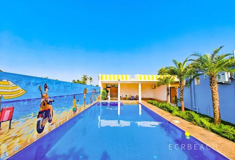 호텔 Hangout Resort Muttukadu By Phr