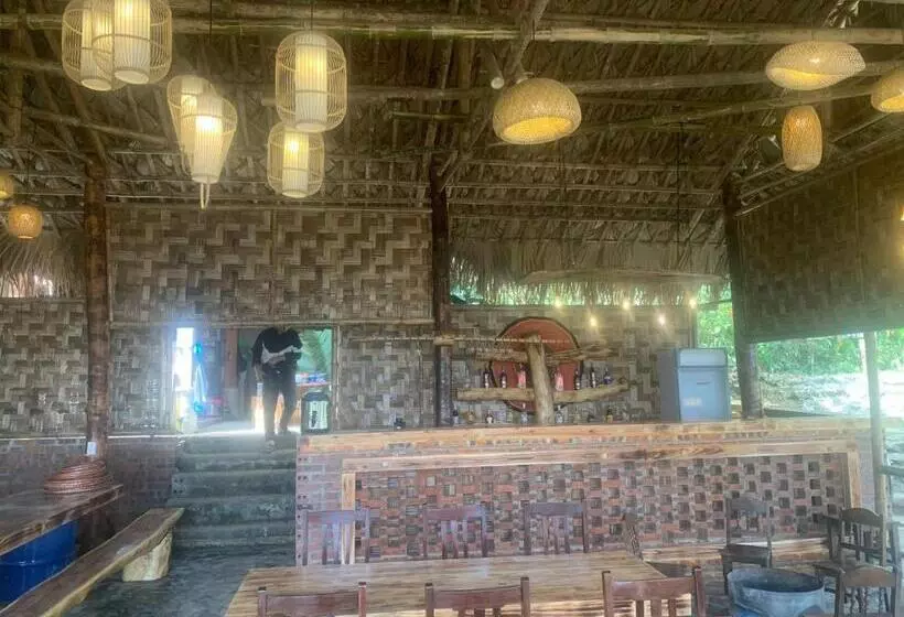 تختخواب و صبحانه Pu Luong Cuisine Garden Homestay