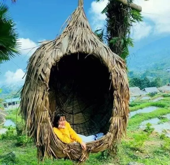 تختخواب و صبحانه Pu Luong Cuisine Garden Homestay