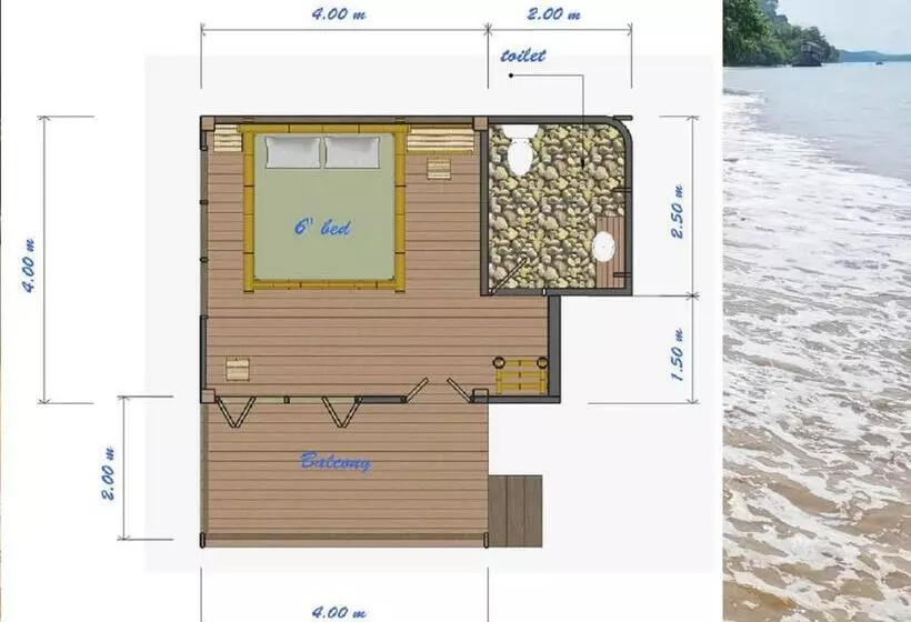 Majatalo Room In Bungalow   Foresta Cottage Of Koh Pu No6196