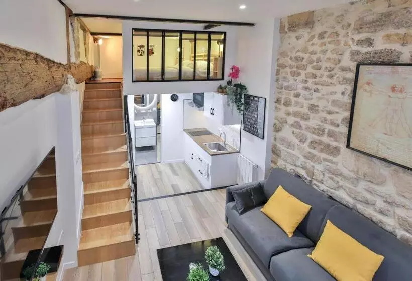 ベッドアンドブレックファースト New Modern Saint Germain Latin Quarter