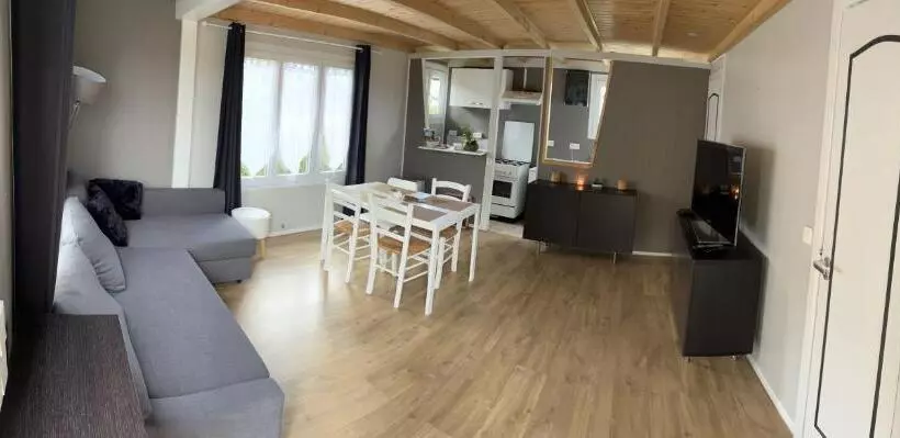 ペンション Chalet Charmant Monika Avec Piscine