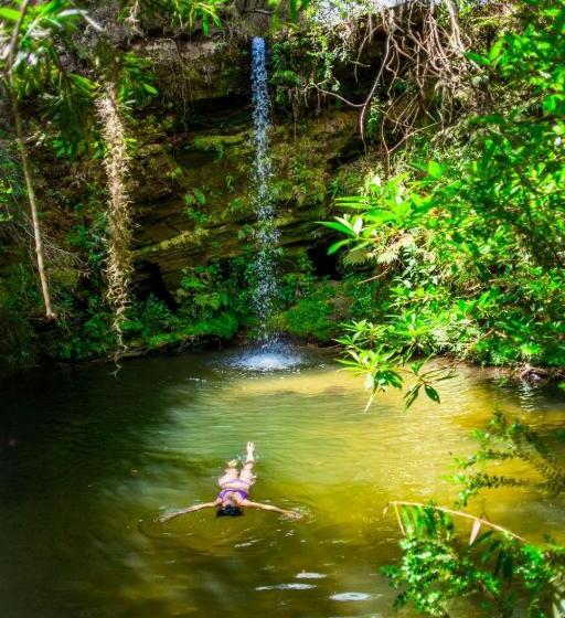 فندق صغير Pousada Portal Da Serra Chalés