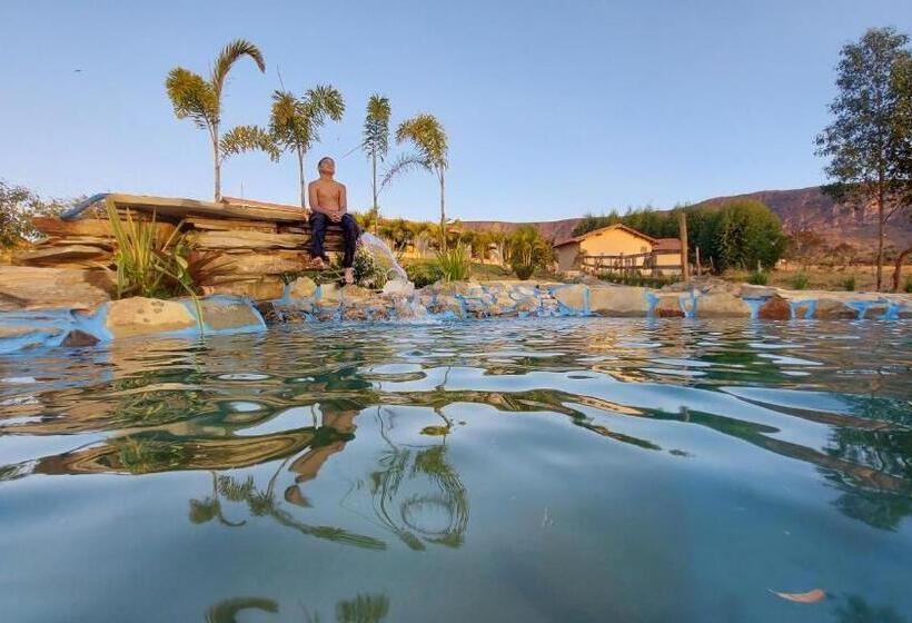 فندق صغير Pousada Portal Da Serra Chalés