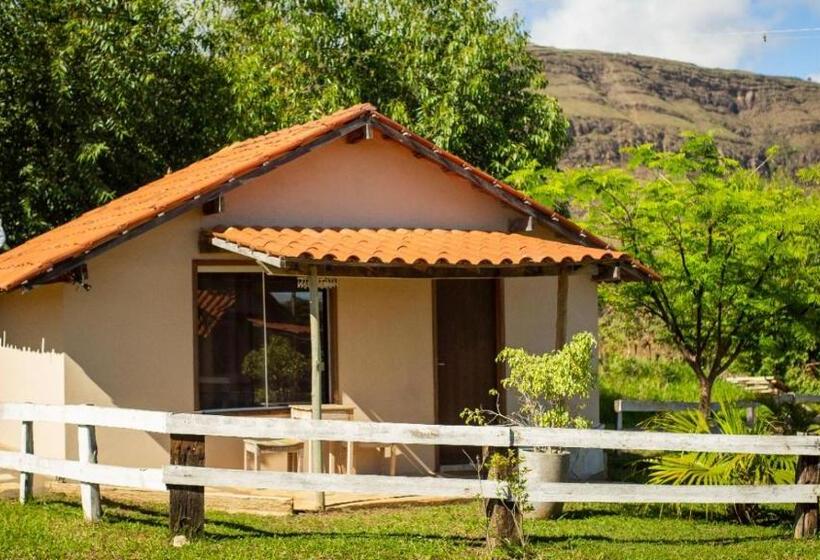 فندق صغير Pousada Portal Da Serra Chalés