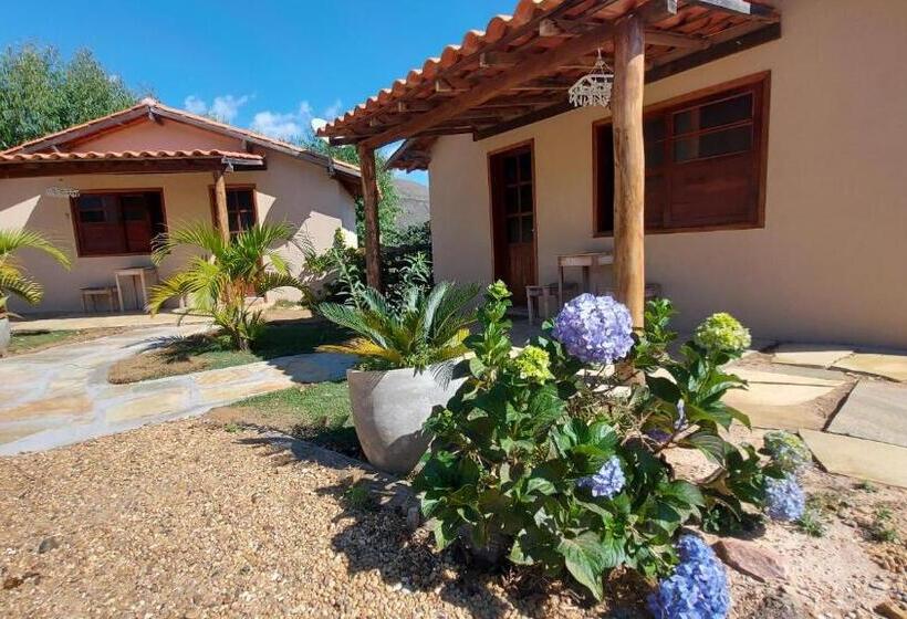 فندق صغير Pousada Portal Da Serra Chalés