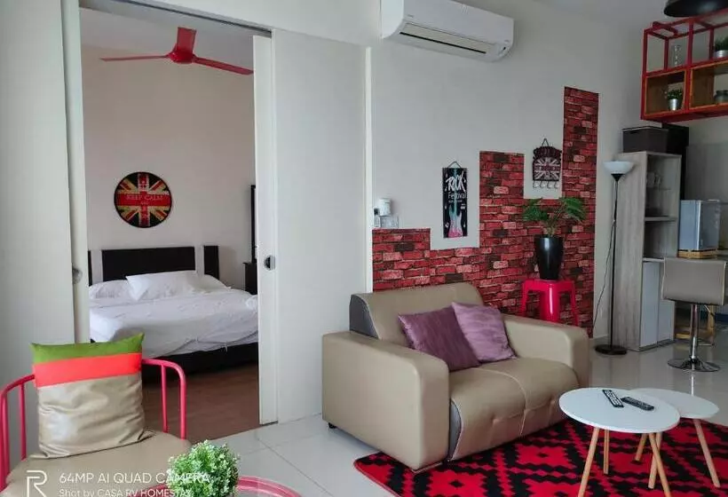 ベッドアンドブレックファースト Casa Rv Homestay Mkh Boulevard Kajang