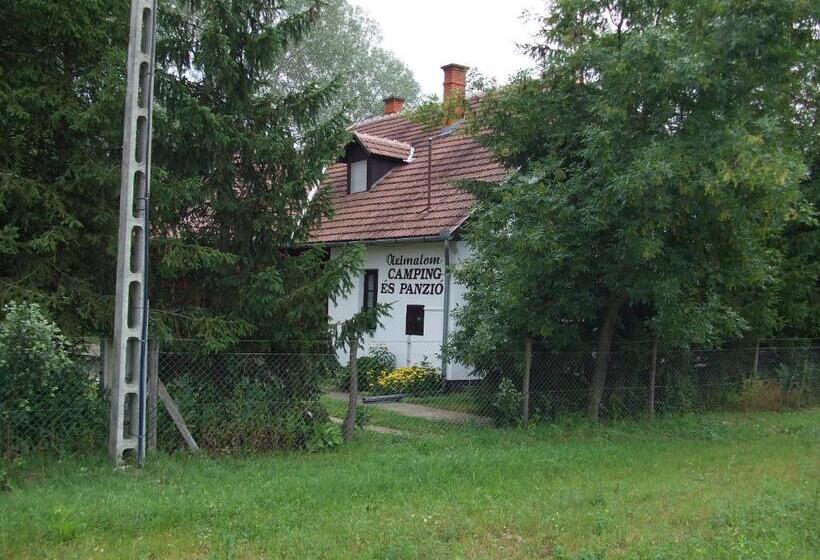 Vizimalom Kemping, Panzió és étterem