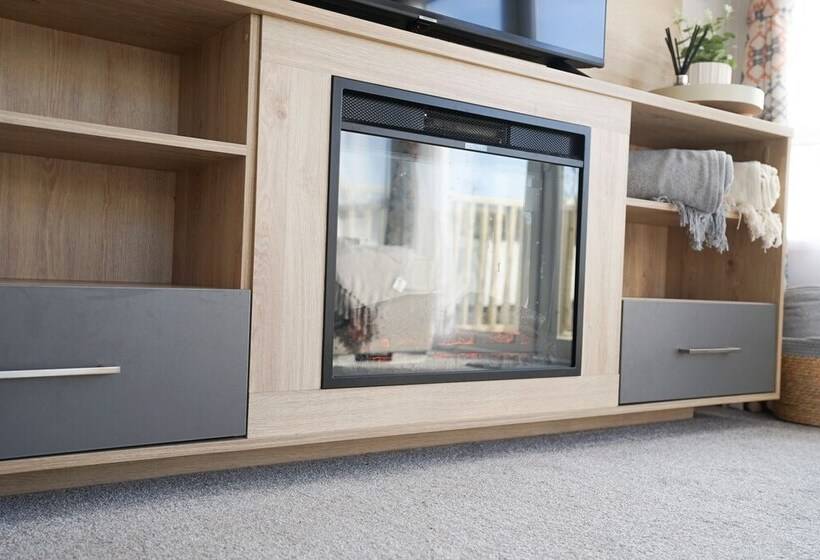 호텔 Inviting 3 Bed Lodge In Preston Hot Tub